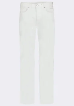 Straight Six Men's Jeans, White - BM26075