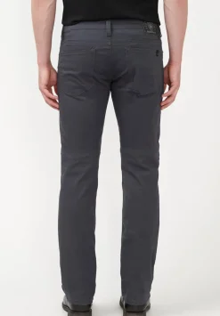Straight Six Men's Twill Pants in Charcoal Gray - BM16083