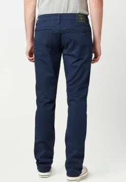 Straight Six Men's Twill Pants in Deep Navy - BM16083