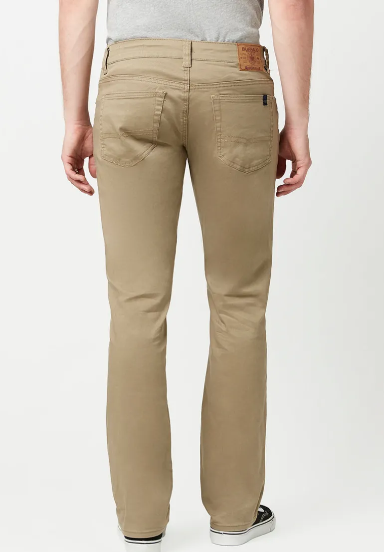 Straight Six Men's Twill Pants in Tan - BM16083