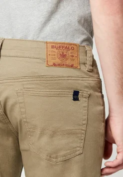 Straight Six Men's Twill Pants in Tan - BM16083