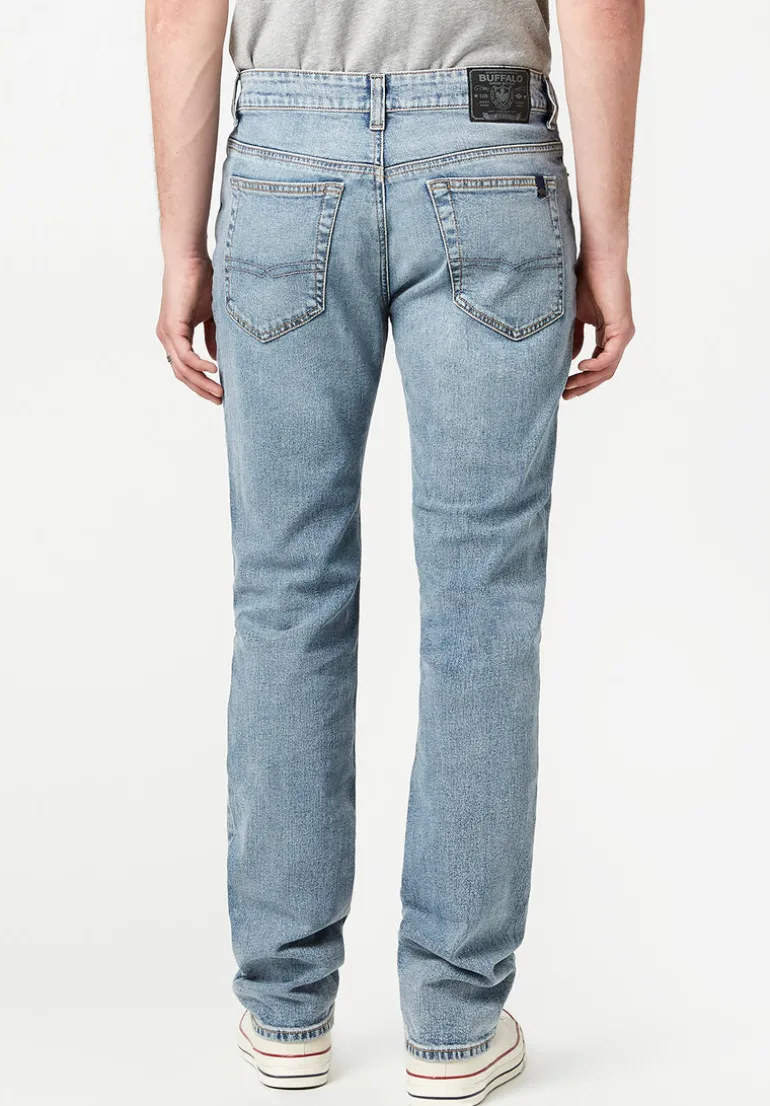 Straight Six Men's Vintage Wash Jeans - BM22739