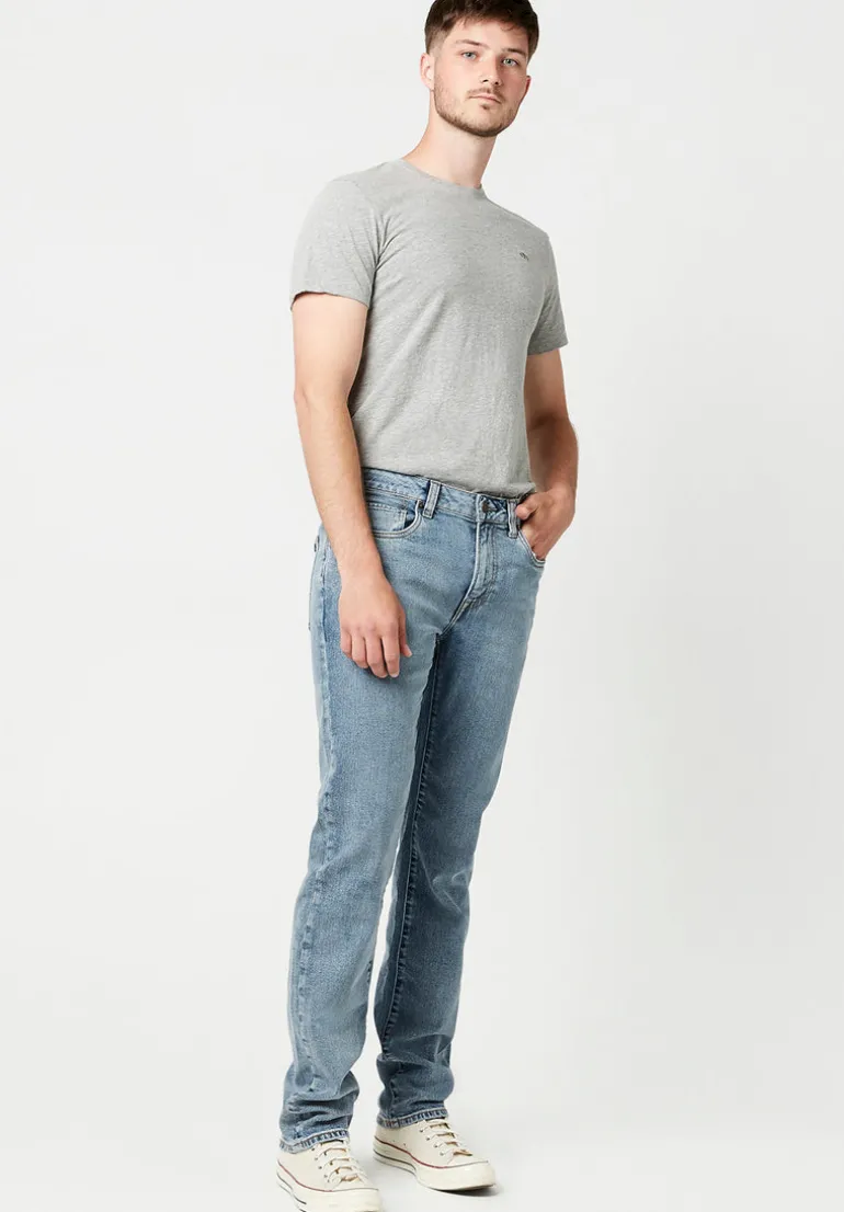 Straight Six Men's Vintage Wash Jeans - BM22739