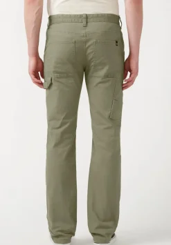 Straight Six Olive Green Men's Carpenter Pants - BM22945