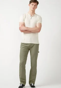 Straight Six Olive Green Men's Carpenter Pants - BM22945