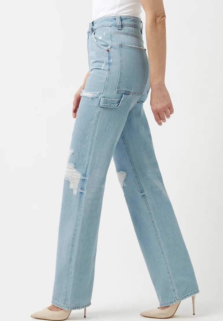 Super High Rise Jane Loose Straight Women's Jeans - BL15898