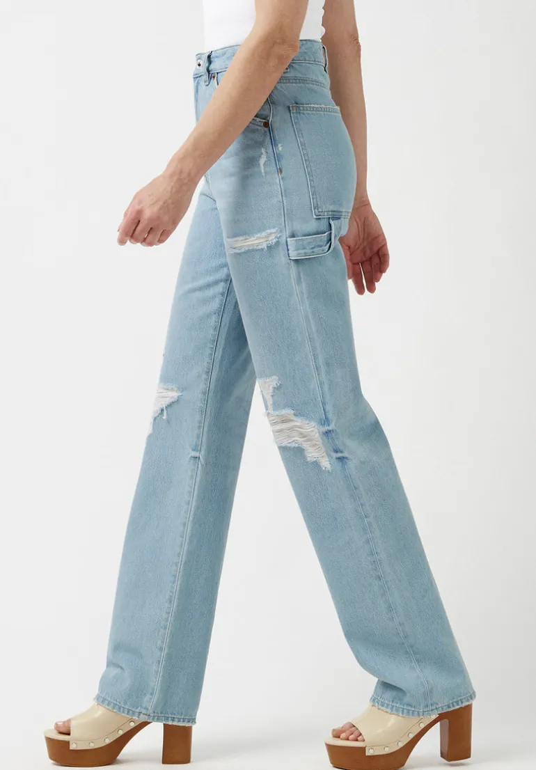 Super High Rise Jane Loose Straight Women's Jeans - BL15898