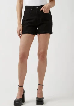 Super High Rise Joanna Frayed Shorts - BL15913