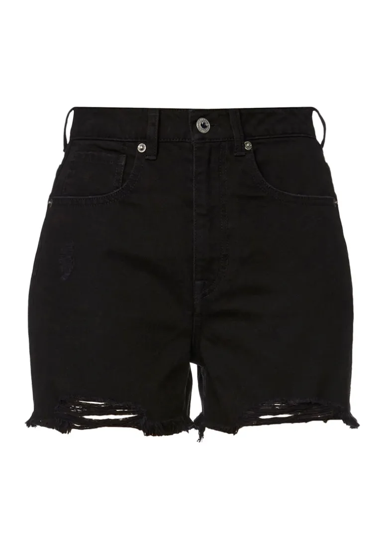 Super High Rise Joanna Frayed Shorts - BL15913