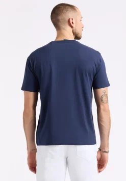 Talla Men's Graphic T-Shirt with American Flag Print, Whale - BM24650