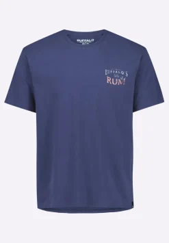 Taneer Men's Graphic T-Shirt with Rum Print, Whale - BM24642