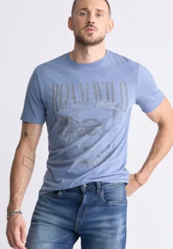 Tice Men's Short-Sleeve Graphic T-Shirt, Coronet Blue - BM24472