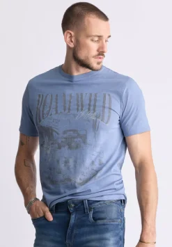 Tice Men's Short-Sleeve Graphic T-Shirt, Coronet Blue - BM24472