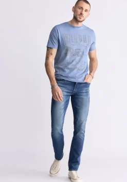 Tice Men's Short-Sleeve Graphic T-Shirt, Coronet Blue - BM24472