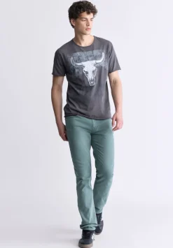 Tilton Men's Short-Sleeve Graphic T-Shirt, Charcoal - BM24473