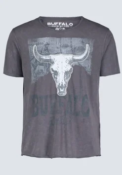 Tilton Men's Short-Sleeve Graphic T-Shirt, Charcoal - BM24473