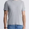 Timmy Men's Back Print T-shirt in Heather Grey - BM24316