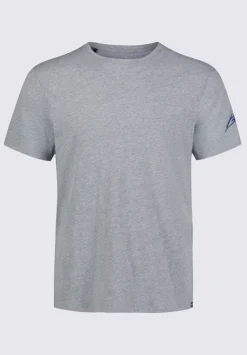 Timmy Men's Back Print T-shirt in Heather Grey - BM24316