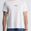 Tumuch Men's Short Sleeve Graphic T-shirt, White - BM24332