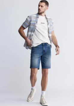 Tumuch Men's Short Sleeve Graphic T-shirt, White - BM24332