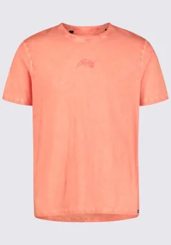 Tundra Men's Short Sleeve Graphic T-shirt, Orange - BM24347