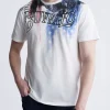 Tyon Men's Short Sleeve Graphic T-shirt, White - BM24352