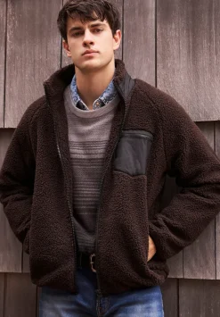Waldy Men's Gradient Striped Knit Pullover, Charcoal - BM24419