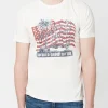 Wonder Palms Toliber Men's T-Shirt in White - BM23679
