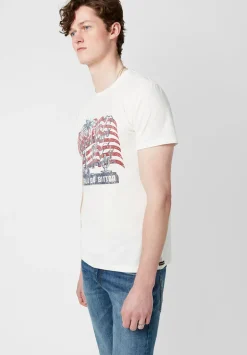 Wonder Palms Toliber Men's T-Shirt in White - BM23679
